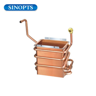Calentador de agua a gas Intercambiador de calentador de cobre libre de oxígeno