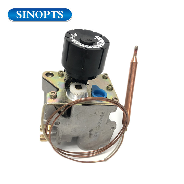 13-48 ℃ Válvula de control termostática del sensor de temperatura del gas para calentador de gas